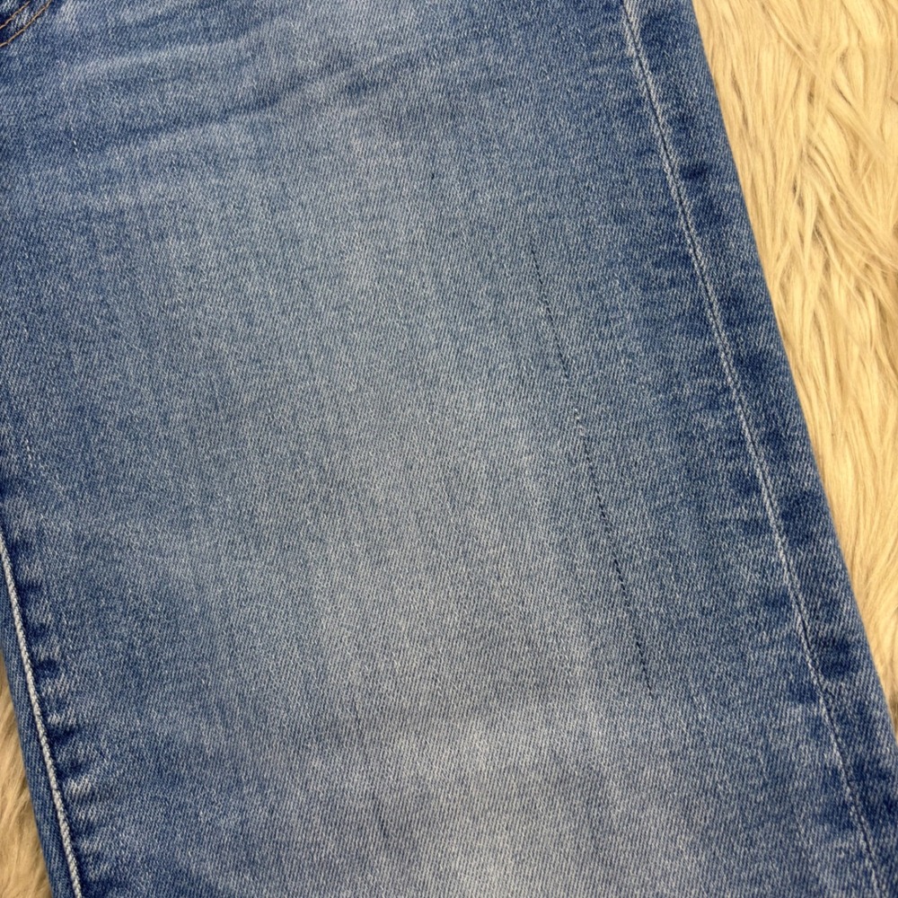Mother Women's 26 Rambler Zip Flood Cropped Jeans Out of the Blue - Picture 5 of 10